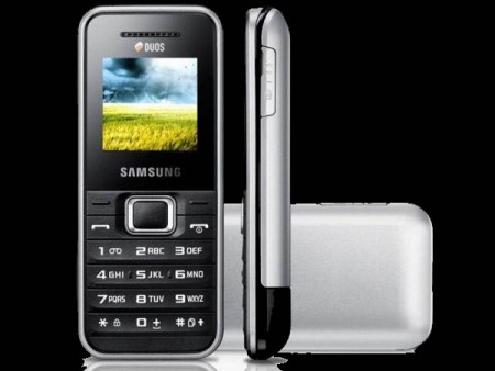 Samsung E1182 Dual-Sim (R$ 219,00)